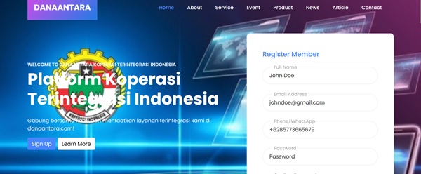 Danaantara Platform Koperasi Terintegrasi Indonesia Taekwondo Indonesia unjaya